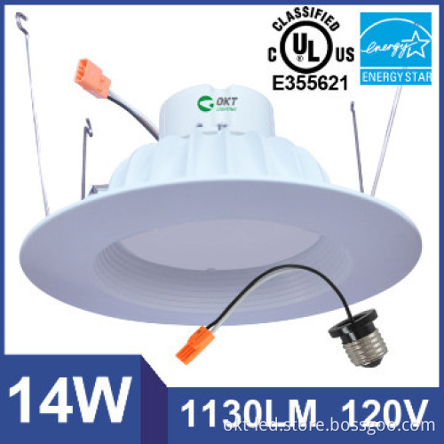 US market UL cUL 6\" 14W Recessed Can Light Retrofit Kits